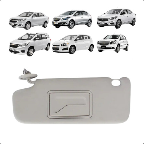 Quebra Sol Lado Esquerdo Chevrolet Onix 2019 2020 2021