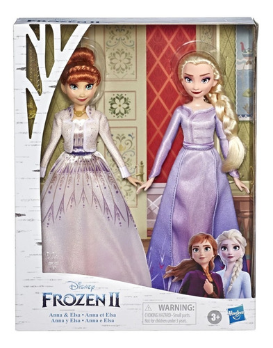 Pack 2 Muñecas Elsa Y Anna Frozen Arendelle / Diverti