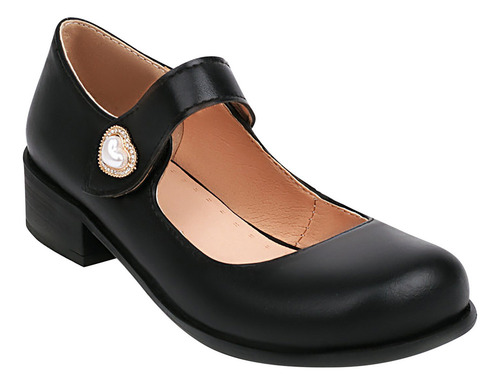 ) Zapatos De Verano Con Cabeza Redonda Y Tacones Bajos De