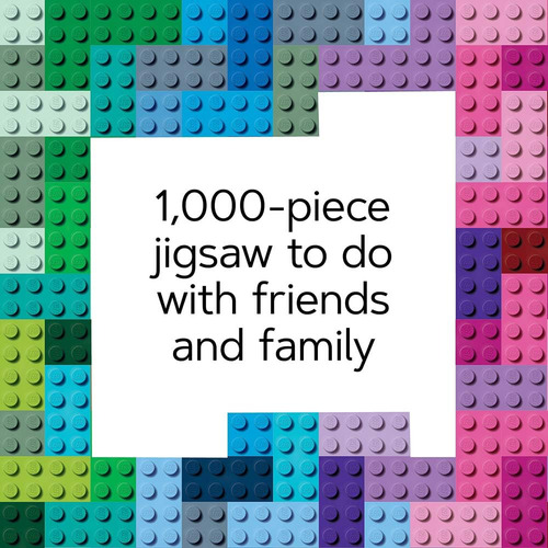 1000 Piezas Rainbow Bricks Arcoiris Bloques