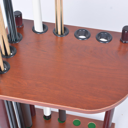 Tai Soporte De Suelo For Taco De Billar De Madera Maciza Con