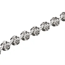 Comprar Rollo Falso Strass Rosas 1 Línea X 9 Metros