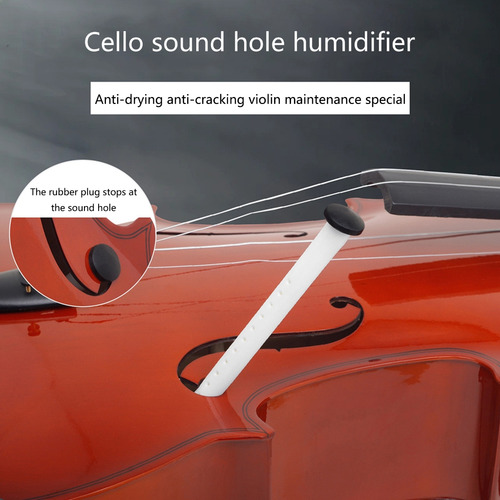 Humidificador F-hole Para Violonchelo, Humidificador Para Vi