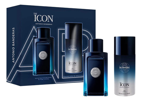  Perfume Set Estuche Antonio Banderas The Icon 2pz