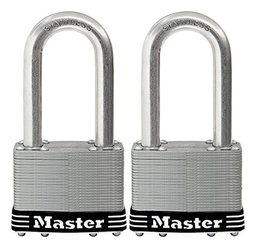 Master Lock 15sstlj Candado De Exterior De Acero Inoxidable