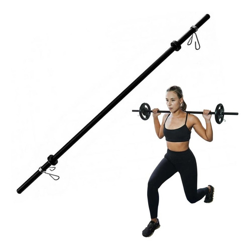 Barra Body Pump Musculação Treino Academia + Presilhas 