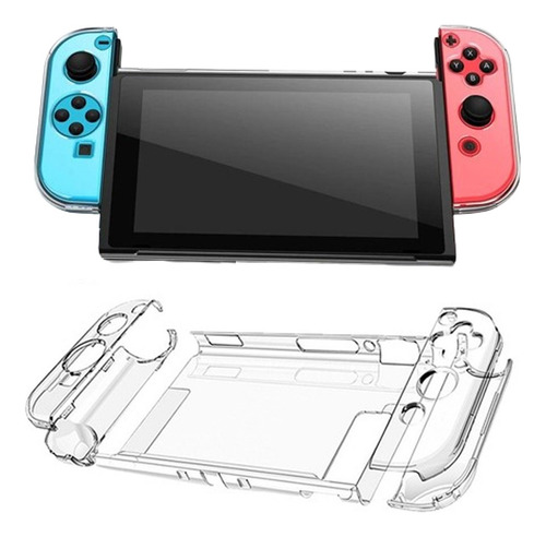 Capa Acrílica Transparente Proteção Compatível Com Switch