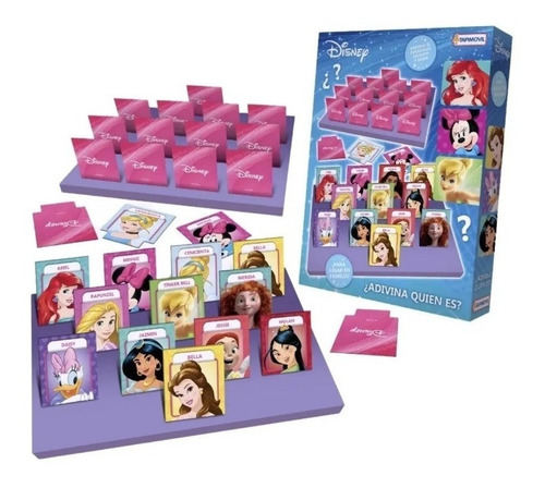 Juego De Mesa Infantil Adivina Quien Es? Disney Princesas