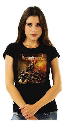 Polera Mujer Death Angel Relentless Retrib Metal Abominatron