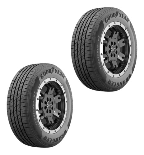 Paq X2 Llantas 205/55 R17 Goodyear Wrangler Territory Ht 91v