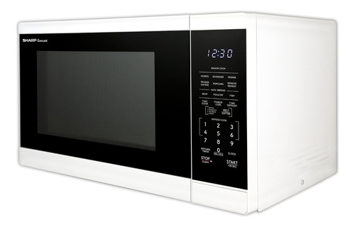 Horno Microondas 1100 W 1.4 Pies Cúbicos Blanco 12.4 Pulgada