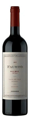 Vino tinto Fausto malbec 750ml