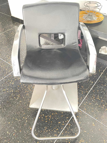 Imagen 3 de 5 de Silla Hidráulica Peluquería Salón De Belleza Barbería