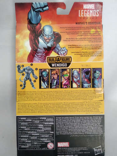 Marvel Legends Baf Wendigo X-force X-men Siniestro Wolverine