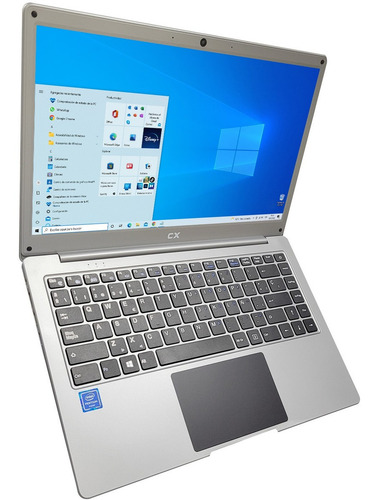 Imagen 2 de 7 de Notebook Cx Cx23800w Silver 14 Full Hd , Intel Pentium N4200 4gb De Ram 64gb Ssd, Intel Graphics Hd 505 1920px X 1080 Px Windows 10 Home