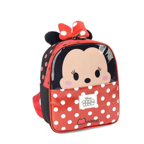 Lancheira Tsum Tsum 20,5x24,5x9,5 Cm Vermelho Luxcel Luxcel