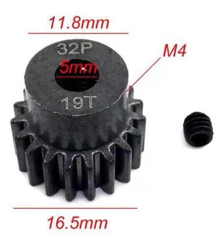 2 X 32p 15t / 17t / 19t Juego De Engranajes De Piñón Para