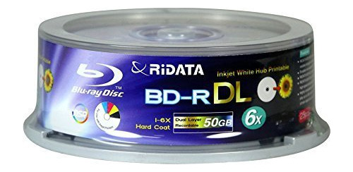 Ridata  50 gb Bd-r Dl Doble Capa Discos Blu-ray Grabables 6