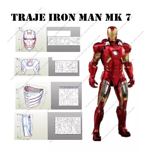 Traje De Iron Man Real Alquiler | MercadoLibre 📦