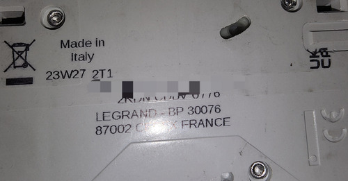 Interruptor Automatico 4p 50a Curva C 15 Ka Ref 409341 Legra