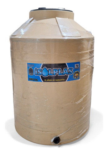 Tinaco De Agua Tipo Rotoplas Tricapa Beige 1300 Litros