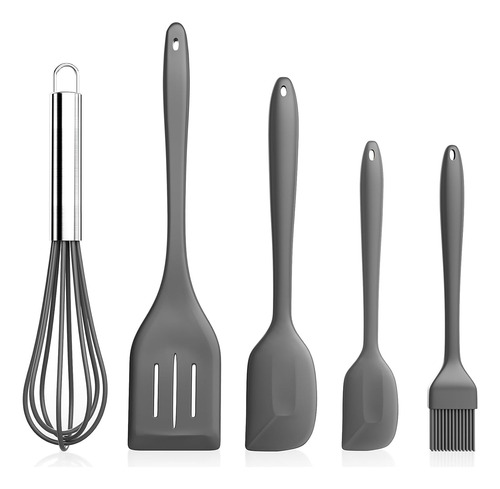 Juego De 5 Espátulas De Silicona Antiadherentes Para Cocina