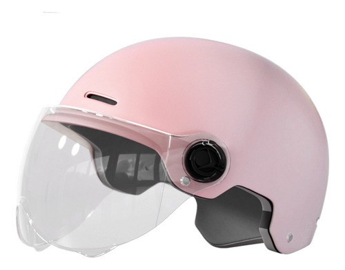 Medio Casco Para Moto, Coche Eléctrico, Unisex, Con Ventilac