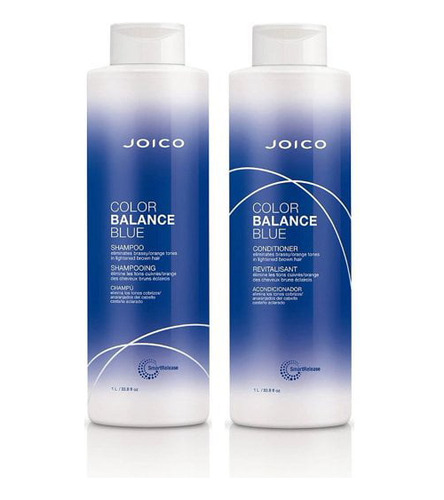 Joico Color Balance Blue Champú Y Acondicionador 33.8 Oz