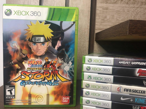 Jogo Naruto Storm Generations Original Xbox 360 - M Física (Usado)