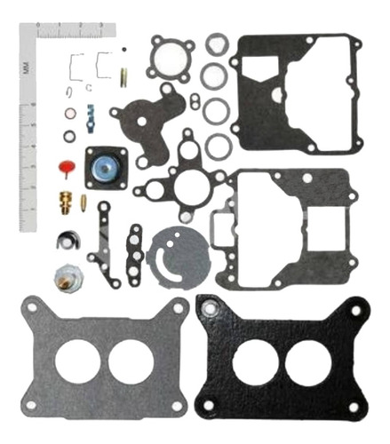 Kit De Carburador Ford 302 351 400 Wilson 2 Bocas 8cil 