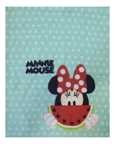 Toalla De Mano Social Minnie Y Minnie Algodón 30 X 36 Cm