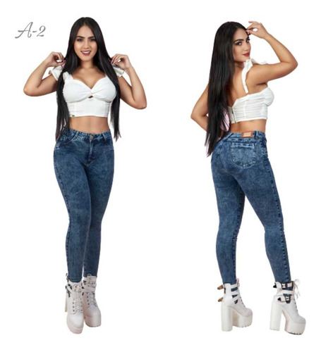 Jeans Patalon Para Dama Strechs