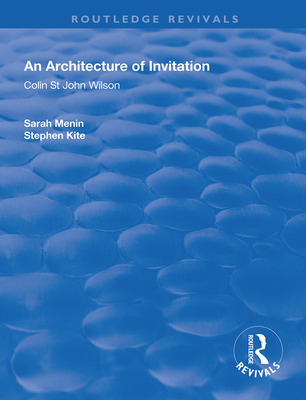 Libro An Architecture Of Invitation: Colin St John Wilson...