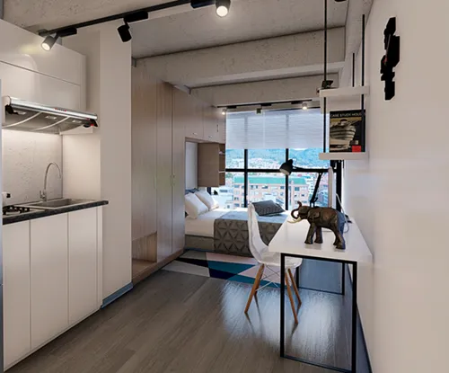 Apartaestudio En Venta En Palermo-teusaquillo. Cod V1087127