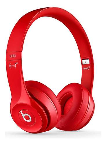 Beats Solo 2 Auriculares Supraaurales Inalámbricos Rojo