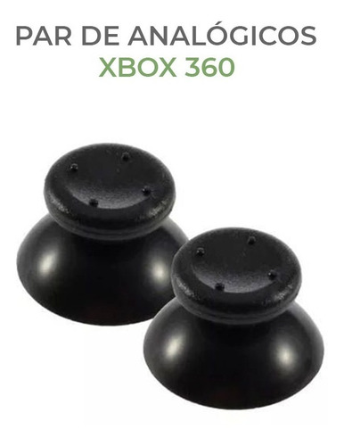 Kit Reparo Botão Analógico Xbox 360 - Par - Novo