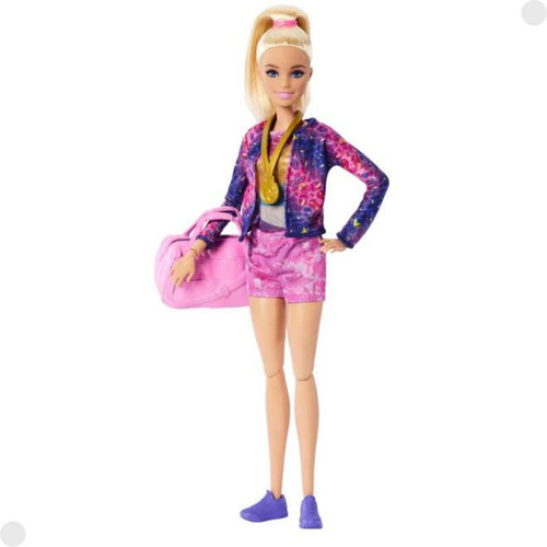 Mattel Barbie Hrg52 muñeca gimnasta profesional