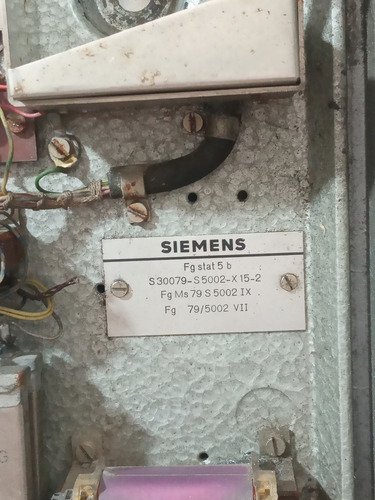 Antiguo Telefono Semipublico Siemens Impecable!!! Gris (Usado)