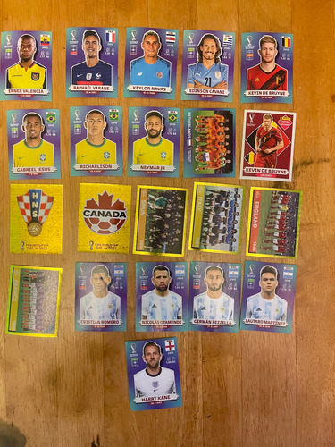 Estampas Qatar 2022 Neimar (Usado)