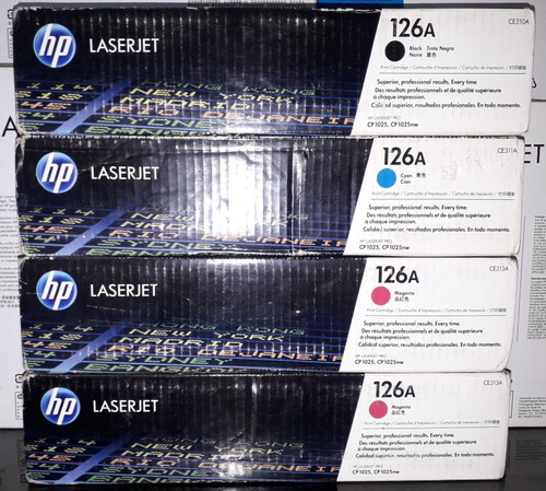 Toner Original Hp 126a Ce310a Ce311a Ce312a  Cp1025nw M175nw