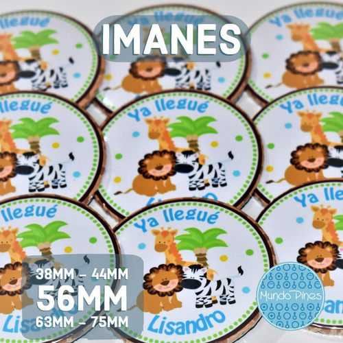 35 Pines Imanes Souvenirs Diseños Personalizados 75mm No Aplica Personalizado