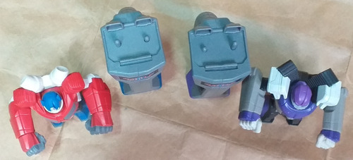 2 Bonecos Battle Masters Optimus Prime Megatron Hasbro 2013 (Usado)