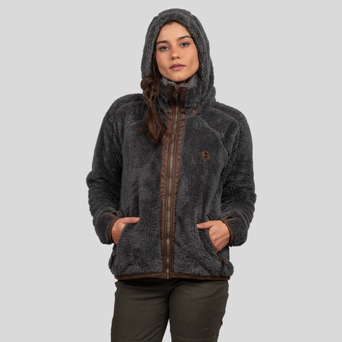 Fleece Hoodie Eco Beggra Mujer Gnomo