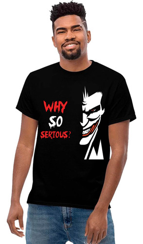 Playera Superheroes Villano Joker Diseño 140 Guason Beloma