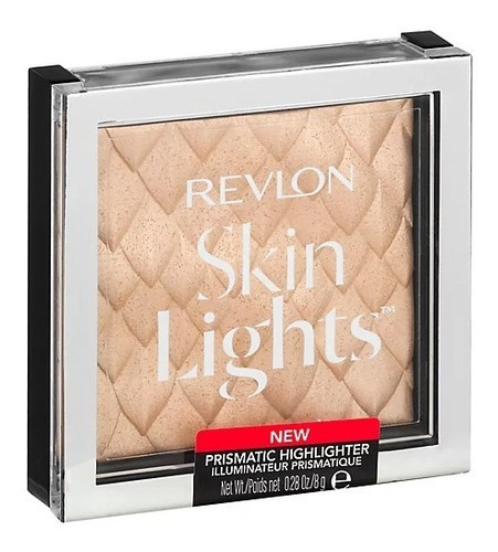 Revlon Skinlights Daybreak Glimmer 201, polvo iluminador, tono de maquillaje, color beige