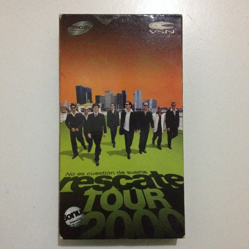 Rescate No Es Cuestión De Suerte Tour 2000 (vhs)