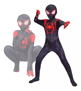 Fantasia Homem Aranha Infantil Miles Morales Pronta Entrega