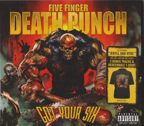 Five Finger Death Punch  Got Your Six-cd, Album, Deluxe Edi