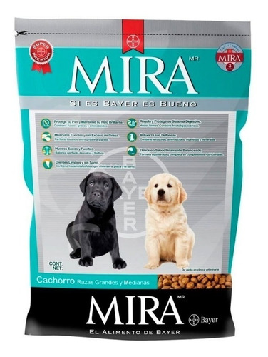 Imagen 1 de 1 de Alimento Mira para perro cachorro sabor mix en bolsa de 20kg
