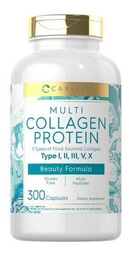 Carlyle | Multi Collagen Type I Il Ill V X | 2000mg | 300cap